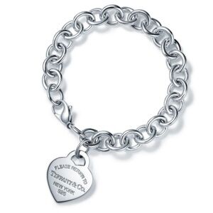 Tiffany & Co. Heart Tag Charm Bracelet